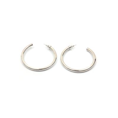 Paar Creolen FIRETTI "Ohrschmuck basic groß", silber (silberfarben), Ohrringe, Damen, Metall Image