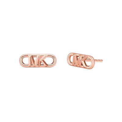 Paar Ohrstecker MICHAEL KORS "PREMIUM, OVAL, MKC164300", rosa (roségoldfarben), Ohrringe, Damen, Silber 925 (Sterlingsilber) Image