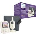 Babyphone PHILIPS AVENT "Advanced SCD882/26 Video" Babyphones weiß Baby Babyphone