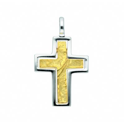 Ketten-Anhänger ADELIA´S "Damen & Herren 333 Gold Kreuz Anhänger", gold, Schmuckanhänger, Damen, Damen, Gelbgold 333-Gold, Gelbgold 333, Gold, Goldschmuck für Damen & Herren Image