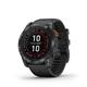 Smartwatch GARMIN "FENIX 7X PRO - SOLAR EDITION" Smartwatches grau (dunkelgrau) Fitness-Tracker