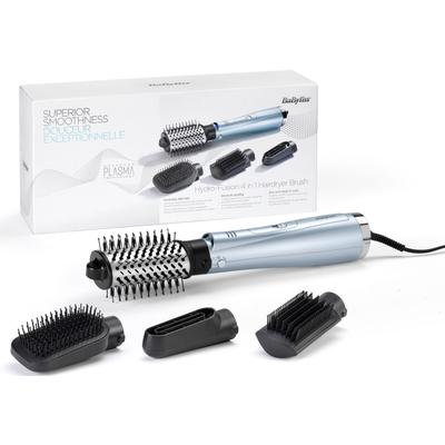 Warmluftbürste BABYLISS "Hydro Fusion Smooth & Shape" Multihaarstyler blau (eisblau)