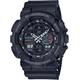 Chronograph CASIO G-SHOCK "GA-140-1A1ER" Armbanduhren schwarz Herren Quarzuhren