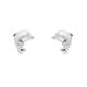 Paar Ohrhänger ADELIA´S "1 925 Silber Ohrringe / Ohrstecker Delphin" Gr. Damen, Silber 925 (Sterlingsilber), silberfarben (silber) Damen Ohrhänger