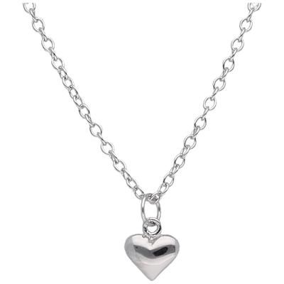 Collier SMART JEWEL "Herz, Silber 925", silber, Halsketten, Damen, 45cm, Silber 925 (Sterlingsilber)