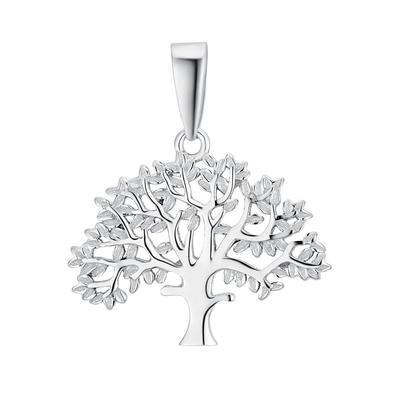 Ketten-Anhänger AMOR "Lebensbaum, 2023034", silber (silberfarben), Schmuckanhänger, Damen, Silber 925 (Sterlingsilber), 1,60 g