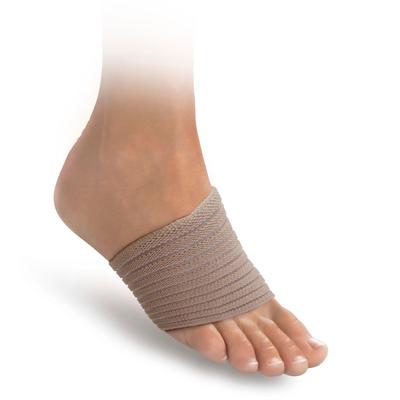 Spreizfußbandage FUSSGUT "Mittelfußbandage" Bandagen Gr. 44/45, beige (natur) Individual