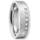 Silberring ONE ELEMENT "Zirkonia Freundschaft Partner Ring aus 925 Silber" Fingerringe Gr. 62, Silber 925 (Sterlingsilber), silberfarben (silber) Damen Fingerringe