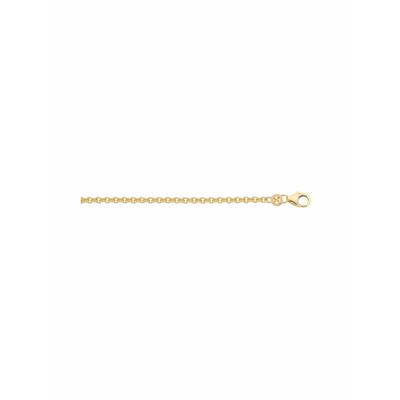 Goldkette ADELIA´S "585 Gold Anker Halskette Ø 1,1 mm", gold, Halsketten, Damen, 40, Gelbgold 585, Goldschmuck für Damen