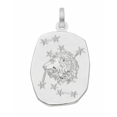 Ketten-Anhänger ADELIA´S "925 Silber Sternzeichen Anhänger Löwe", silber, Schmuckanhänger, Damen, Damen, Löwe, Silber 925 (Sterlingsilber), Silberschmuck für Damen & Herren