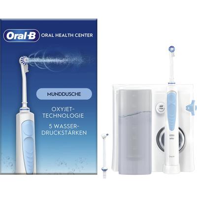 Munddusche ORAL-B "Oral Health Center" Mundduschen weiß Munddusche Anpassbare Wasserstrahlen