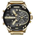 Chronograph DIESEL "MR DADDY 2.0, DZ7333" Armbanduhren goldfarben Herren Quarzuhren