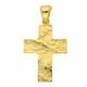 Ketten-Anhänger ADELIA´S "333 Gold Kreuz Anhänger" Schmuckanhänger Gr. Damen, Gelbgold 333, goldfarben (gold) Damen Anhänger