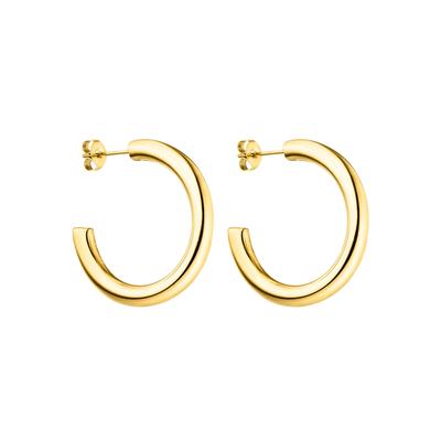 Paar Creolen PURELEI "Schmuck Geschenk Kumu O Ohrringe, 2024-Earring-KumuOCreole", gold (gelbgoldfarben), Ohrringe, Dame