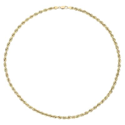 Collier VIVANCE "Kordelkette" Halsketten Gr. Gelbgold 375, gelb (gelbgold 375) Damen