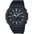 Chronograph CASIO G-SHOCK "GA-2100RC-1AER" Armbanduhren schwarz Herren Quarzuhren