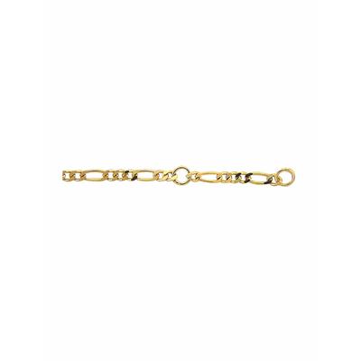 Fußkette ADELIA´S "Damen Goldschmuck 333 Gold Figaro Fußkettchen 25 cm", gold, Fußkettchen, Damen, Gelbgold 333, 25 cm 3