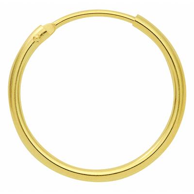Paar Ohrhänger ADELIA´S "1 Paar 585 Gold Ohrringe / Creolen Ø 9 mm", gold, Ohrringe, Damen, Damen, Gold, 585 Gold Goldschmuck für Damen Image