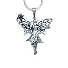 Amulett ADELIA´S "Amulett Anhänger Fairy Magick Zauberelfe" Schmuckanhänger Gr. keine ct, silberfarben (silber) Damen Amulette