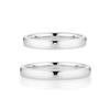 Trauring BRUNO BANANI "Schmuck Geschenk Ehering Hochzeit Damenring Herrenring" Gr. 53, silber (silberfarben), Fingerringe, 53, 0,01 ct SI = kleine Einschlüsse mit Brillant, Silber 925 (Sterlingsilber)-Diamanten, 3mm, Silber 925 (Sterlingsilber),...