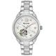 Mechanische Uhr BULOVA "96P181" Armbanduhren silberfarben Damen Mechanische Uhren