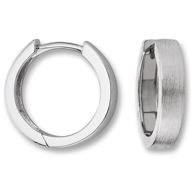 Paar Creolen ONE ELEMENT "Ohrringe Creolen aus 925 Silber Ø 15,7 x 3,4 mm", silber, Ohrringe, Damen, Damen, Silber 925 (Sterlingsilber), perfekt als Geschenk zum Jahrestag oder Geburtstag Image