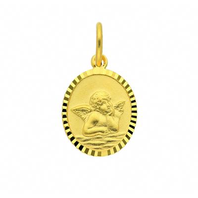 Ketten-Anhänger ADELIA´S "Damen 333 Gold Anhänger Amor", gold, Schmuckanhänger, Damen, Damen, Gelbgold 333-Gold, Gelbgold 333, Gold, Goldschmuck für Damen