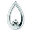 Ketten-Anhänger ONE ELEMENT "Zirkonia Anhänger aus 925 Silber", silber, Schmuckanhänger, Damen, mit Zirkonia, Silber 925 (Sterlingsilber), Damen Silber Schmuck