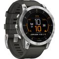 Smartwatch GARMIN "EPIX 2 Gen" Smartwatches grau (dunkelgrau, silber) Fitness-Tracker