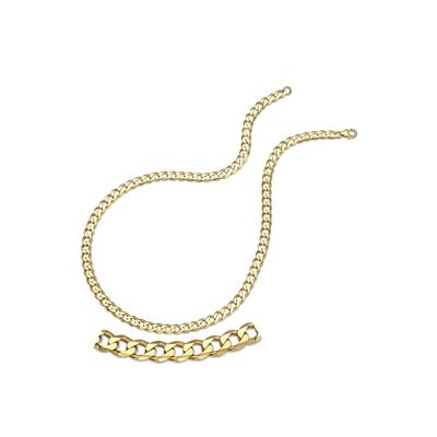 Goldkette FIRETTI "Schmuck Geschenk Gold 333 Halskette Panzerkette" Gr. 50, gold (gelbgoldfarben), Halsketten, Damen, 50, Gelbgold 585, B: 5,8mm, Panzerkette, Made in Germany, B:5,8mm Image