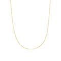 Collier AMOR "Classics, 2014610" Halsketten Gr. Gelbgold 375, Länge: 60 cm, goldfarben Damen Colliers