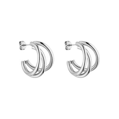 Paar Ohrstecker PURELEI "Schmuck Geschenk Eono Ohrringe, Earring-Eono", silber (edelstahlfarben), Ohrringe, Damen, Edels