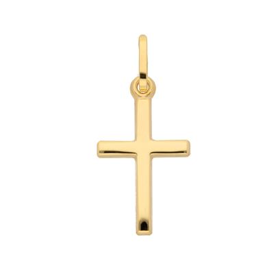 Ketten-Anhänger ADELIA´S "333 Gold Kreuz Anhänger", gold, Schmuckanhänger, Damen, Gelbgold 333, Goldschmuck für Damen & 