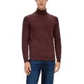 Rollkragenpullover S.OLIVER Gr. XXL, lila (lilac, pink) Herren Pullover Rollkragenpullover