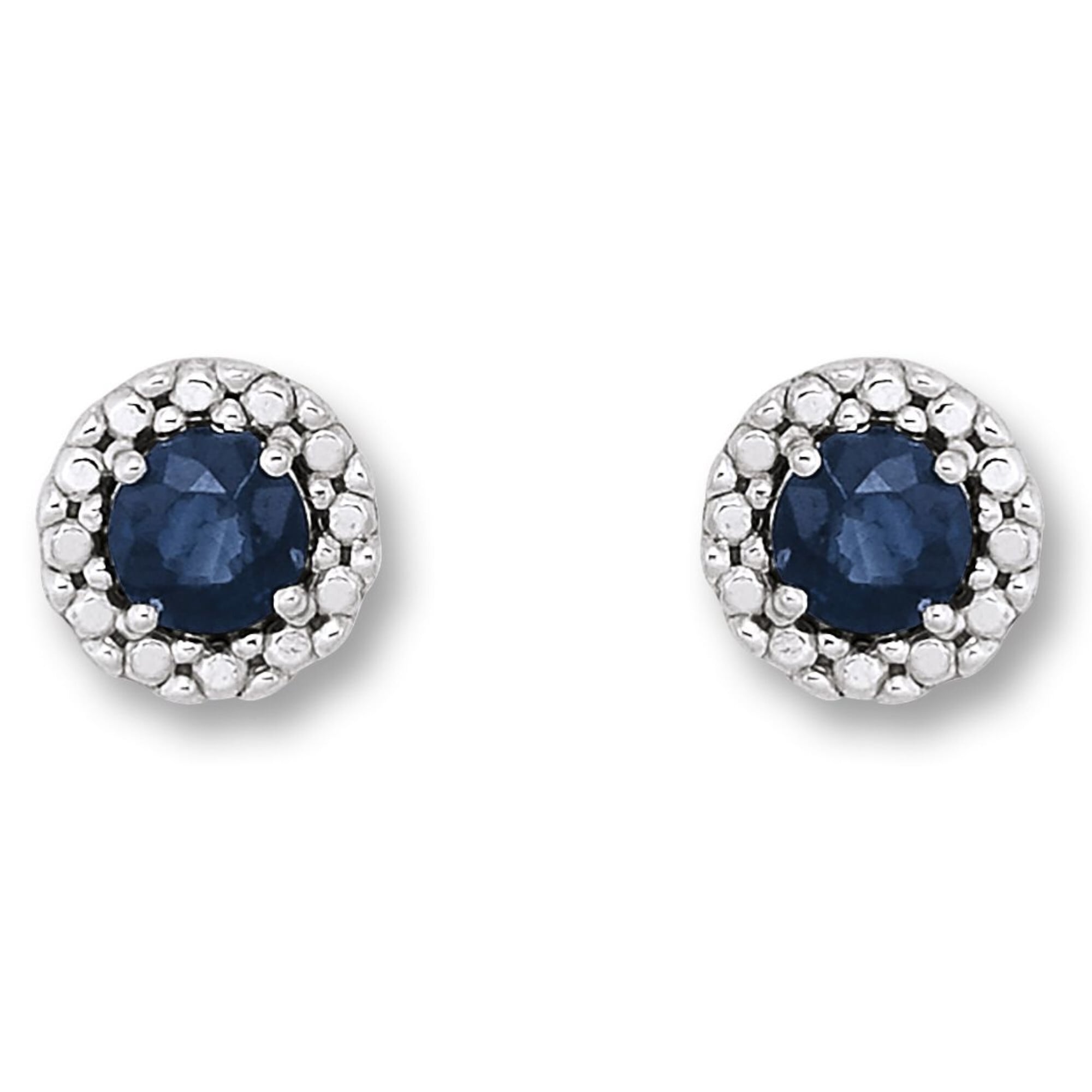 Paar Ohrhänger ONE ELEMENT "Safir Ohrringe Ohrstecker aus 333 Weißgold", silber, Ohrringe, Damen, Damen, Gold Weißgold 333, Gold, Weißgold 333, Schlicht & schön – dezente Eleganz für jeden Tag