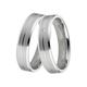 Trauring DOOSTI "Schmuck Geschenk Silber 925 Ehering Partnerring LIEBE" Fingerringe Gr. 52, ohne Brillant, Silber 925 (Sterlingsilber), 5 mm, silberfarben Trauringe