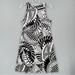 Athleta Dresses | Athleta Santorini Printed High Neck Dress Womens Small Zuma Black White 210914 | Color: Black/White | Size: S