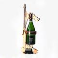 Champagne Gun Shooter - Ultimate Party Fun Props for Atmosphere - Adjustable Length - Perfect for Wedding, Birthday, Christmas – Ideal Pub, Bar, Club, Festival Entertainment