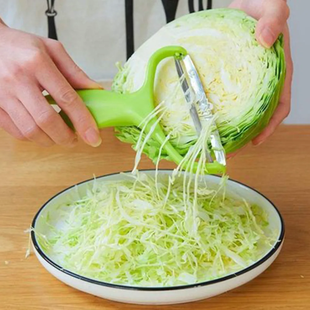 Éplucheur de fruits et de choux à large bouche, râpe à salade, accessoires de cuisine, outils de cuisine, outils à légumes