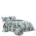 Orren Ellis Dariana Luxury 3 Piece Bedspread /Polyfill/Microfiber in Indigo/Pink/Yellow | Queen Coverlet/Bedspread + 2 Standard Shams | Wayfair