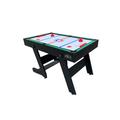 KICK Foosball Tables KICK Quatro 55″ 4-in-1 Multi Game Table Combo Arcade Set for Home, Game Room, Friends & Family Mdf | Wayfair FY631 Black