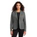 Mercer+Mettle MM3031 Women's Relaxed Knit Blazer Coat in Storm Grey Heather size XS | Polyester Blend