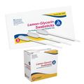Dynarex Lemon-Glycerin Swabsticks Pleasant Tasting Cotton Swabs That Gently Soothes and Refreshes Dry Mouth 3 Oral Swabsticks per Packet 1 Box of 75 Lemon-Glycerin Swabsticks