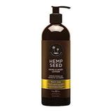 Hemp Seed Hand & Body Lotion Beach Daze Scent - 16 oz. - Soothe Dry Skin - Argan Oil Hemp Seed Oil - Light Non-Greasy Formula - Vegan & Cruelty Free