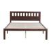 Full Size Bed,Wood Platform Bed Frame with Headboard For Kids,Slatted