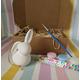 Floppy Bunny Easter Bauble kit, Easter Box filler, Easter craft activity, Easter craft box, Easter gift for kids,Paint your own Easter