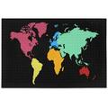 Colorful World Map Puzzle for Adults 1000 Piece Puzzles Game DIY Toys Creative Gift Home DecorationsDie-Cut Puzzle Pieces Are Easy To Handle