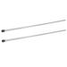 2 Pcs Foosball Handle Pole Table Soccer Replacement Metal Rod Vrvogue Soccer Machine Pole for Replace Child