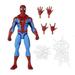 Spider-Man: Marvel Legends Series Shaded Action Figure with web and other 6 Accessories (6 )