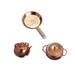 3 Pcs Dollhouse Kitchenware Decor Miniature Kitchen Pot Profusion Mini Kettle Mini Ornament Mini Kitchenware Kit